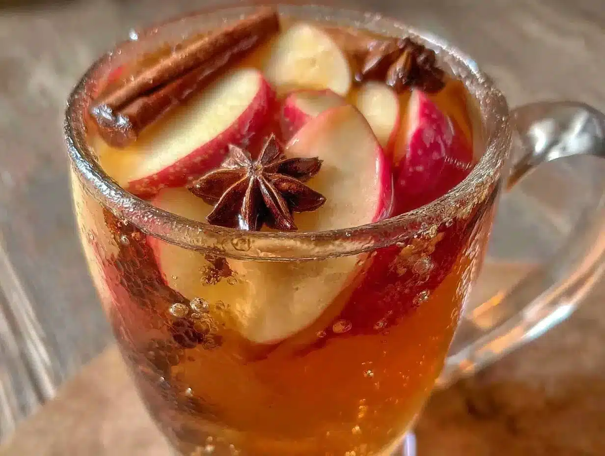 Einfacher Apfel-Zimt-Punsch: 3 Zutaten, kein Stress 4 Apfel-Zimt-Punsch preparation steps