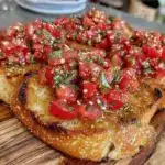 Bruschetta mit Tomaten und Basilikum - featured image