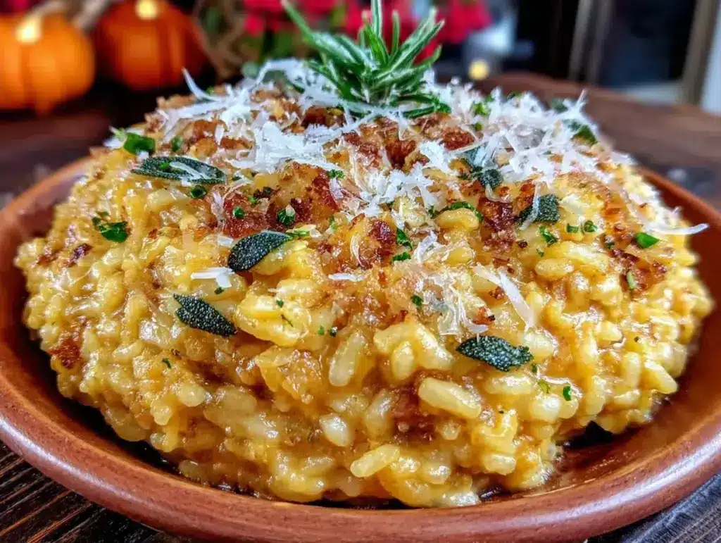 cremiges Kürbis-Risotto einfach gemacht - featured image