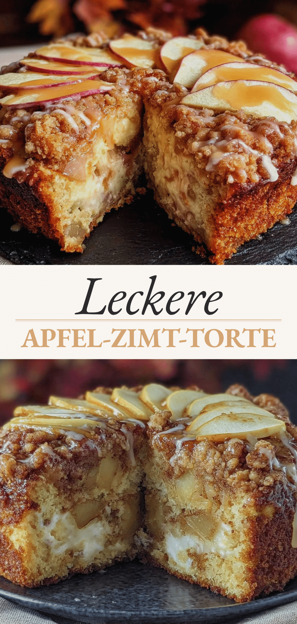 Einfache Apfel-Zimt-Torte: Einfach perfekt 5 einfache Apfel-Zimt-Torte recipe