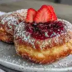 einfache Berliner Pfannkuchen mit Marmelade - featured image