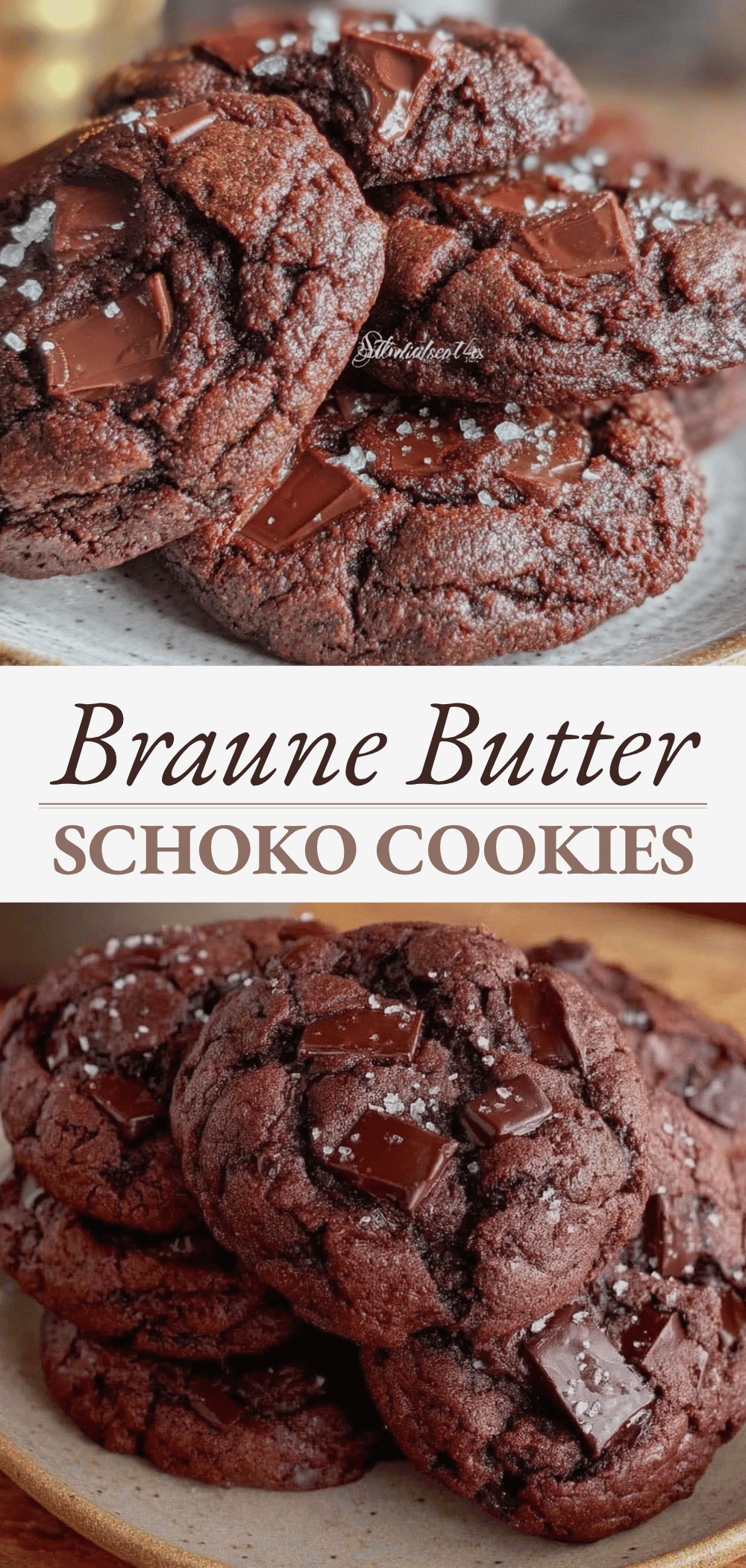 Einfache Braune-Butter Schoko-Cookies: 4 Zutaten, kein Stress 5 Einfache Braune-Butter Schoko-Cookies recipe