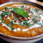 einfache cremige kürbissuppe mit kokosmilch - featured image