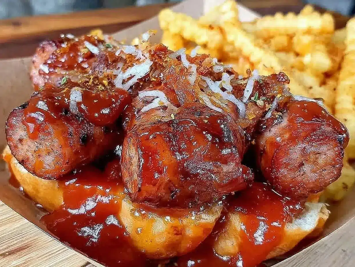 Einfache Currywurst: So einfach, dass du sie nicht verhunzen kannst 4 einfache currywurst preparation steps