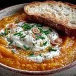 einfache Erntedankfest Kürbissuppe mit Ingwer - featured image