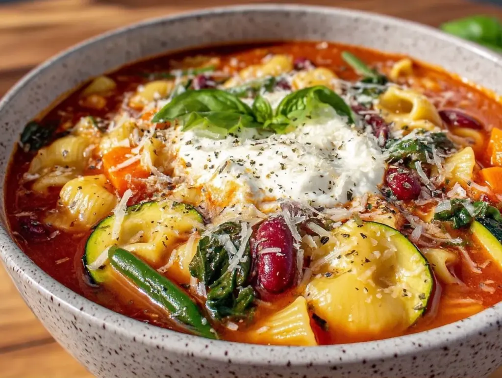 einfache Minestrone - featured image