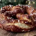 einfache Oktoberfest Riesenbrezel - featured image