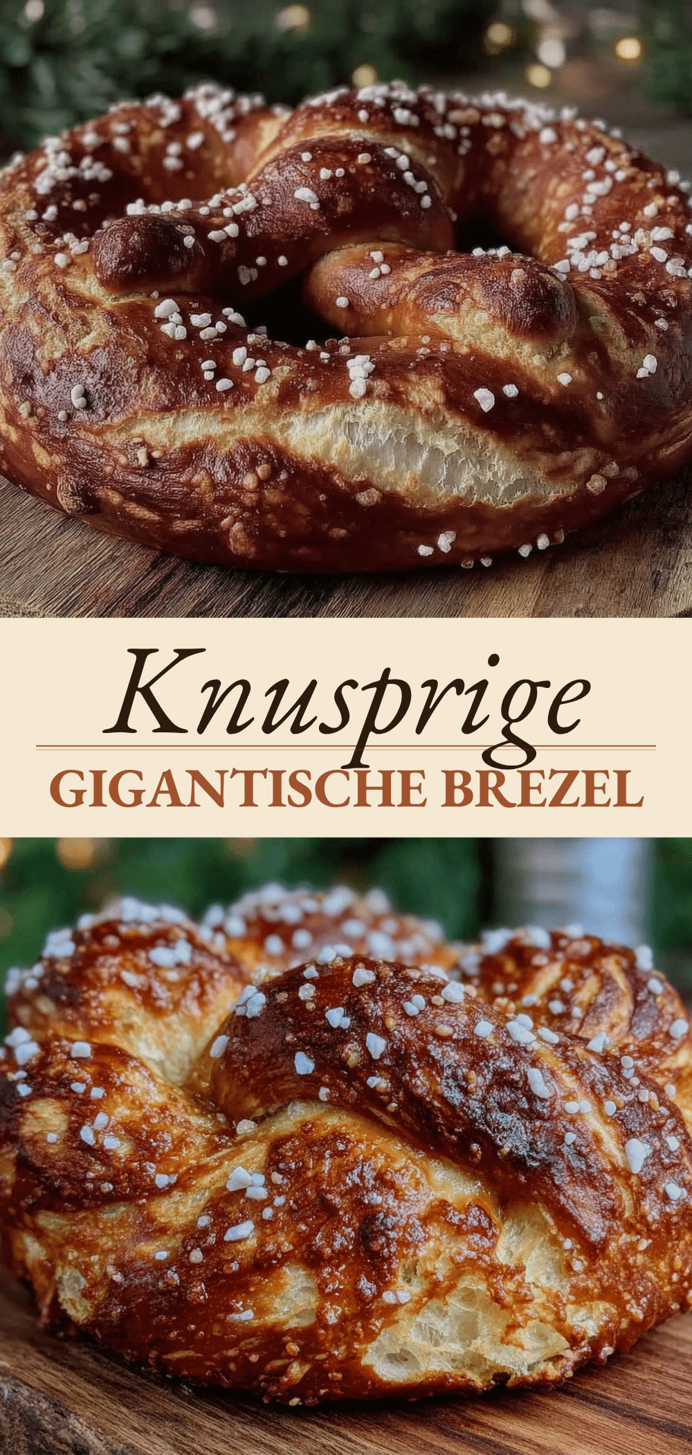 Einfache Oktoberfest Riesenbrezel: 3 Zutaten, kein Fehler 5 einfache Oktoberfest Riesenbrezel recipe