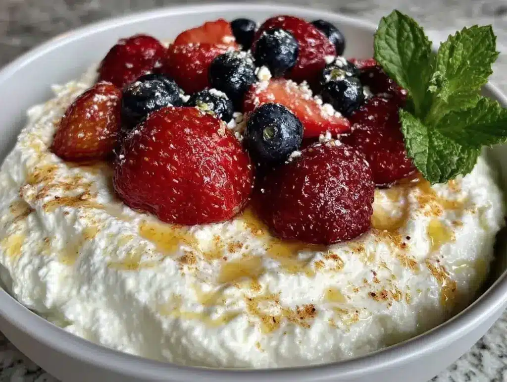 Startseite 5 einfache Quarkspeise mit frischen Früchten - featured image