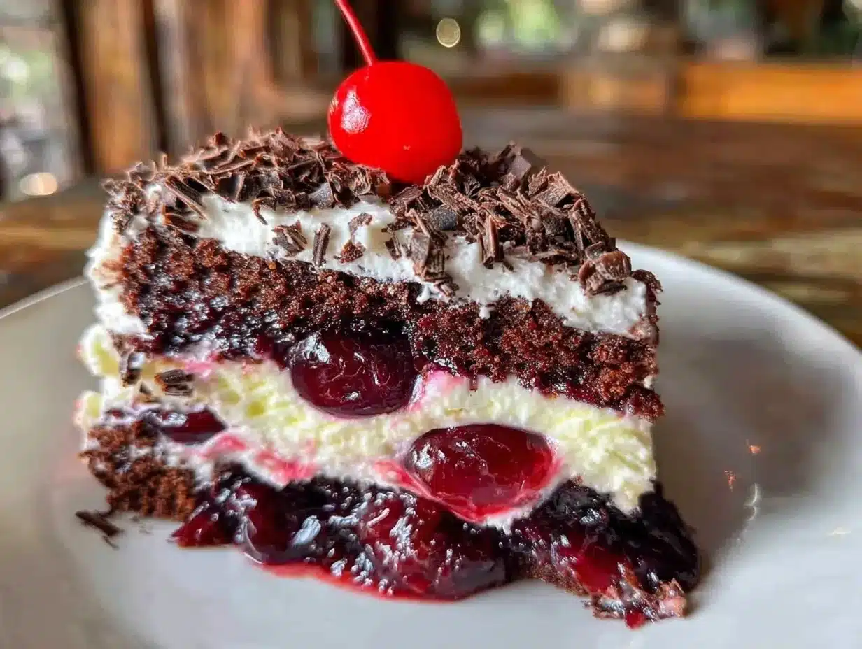 Einfache Schwarzwälder Kirschtorte: So gelingt sie perfekt 4 einfache Schwarzwälder Kirschtorte preparation steps