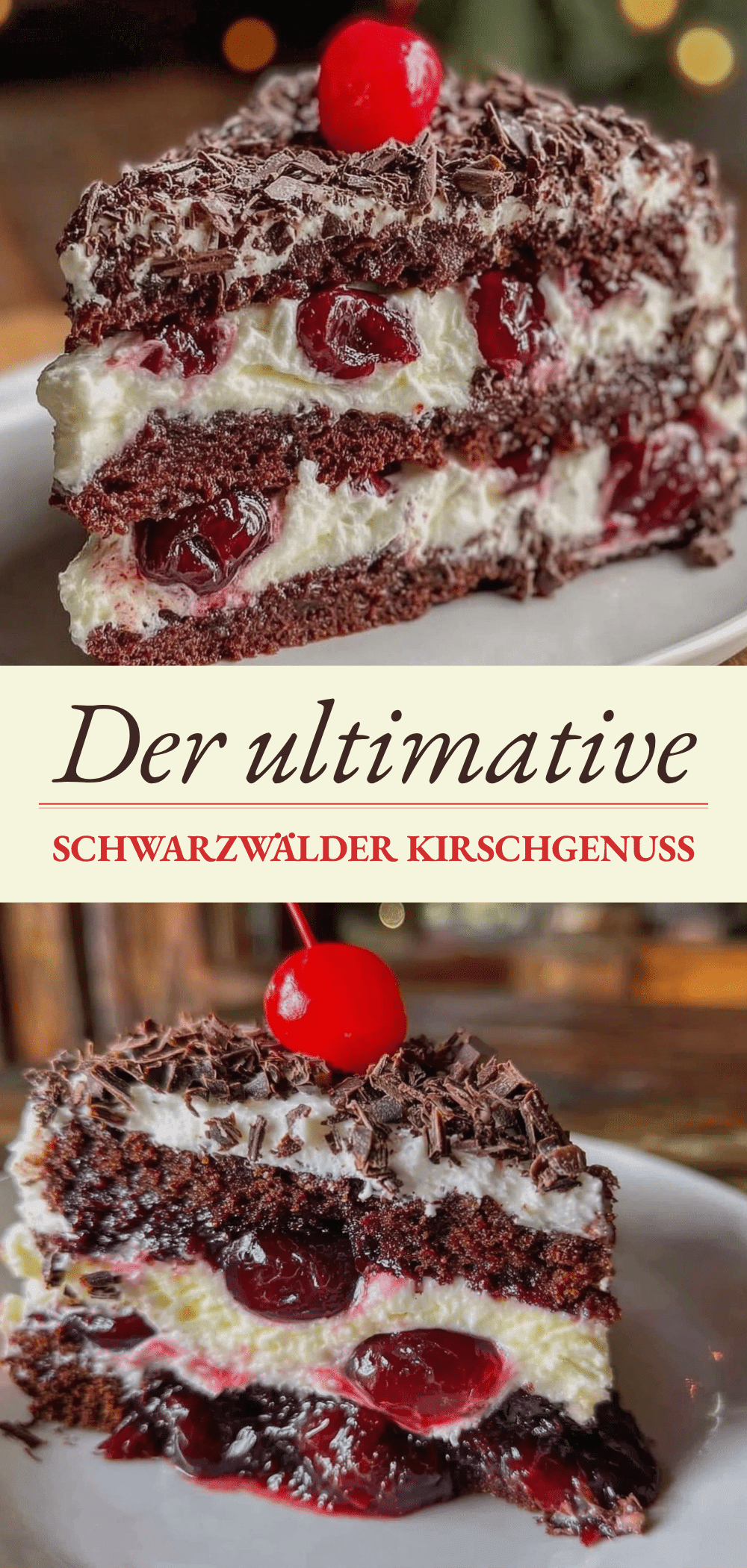 Einfache Schwarzwälder Kirschtorte: So gelingt sie perfekt 5 einfache Schwarzwälder Kirschtorte recipe