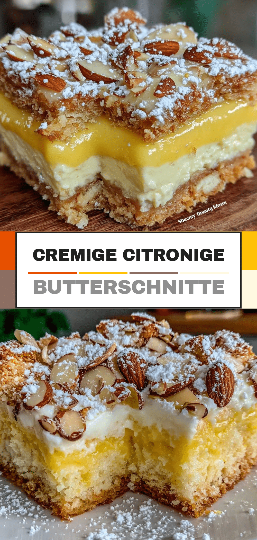 Einfache Zitronige Butterschnitte mit Mandeln: So einfach geht’s 5 Einfache Zitronige Butterschnitte mit Mandeln recipe