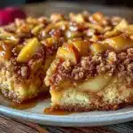 einfacher Apfelkuchen mit Streuseln - featured image