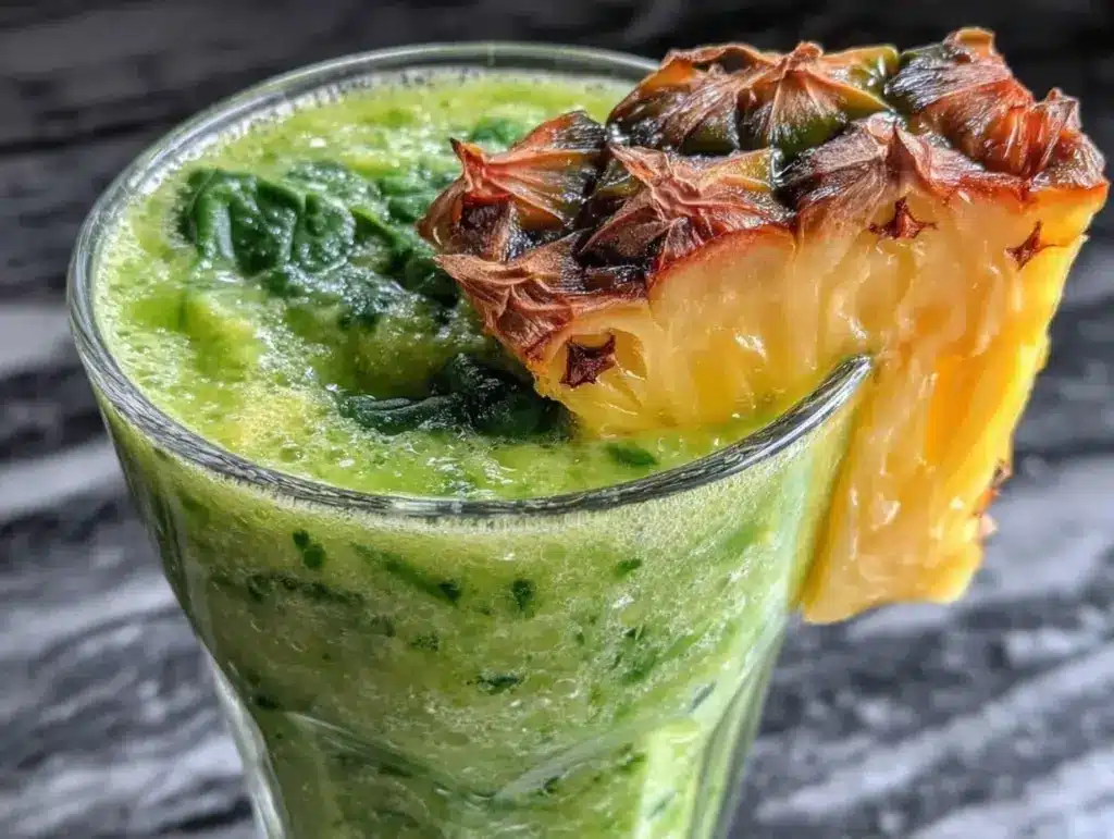 einfacher grüner Smoothie - featured image