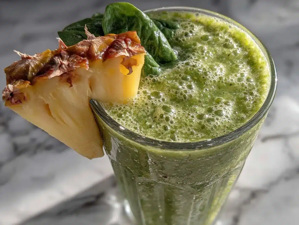 Einfacher Grüner Smoothie: Perfekt & Unkaputtbar 4 einfacher grüner Smoothie preparation steps
