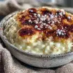 einfacher karamellisierter Milchreis mit Zimt - featured image