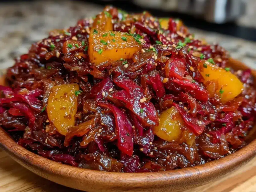 einfacher Rotkohl - featured image