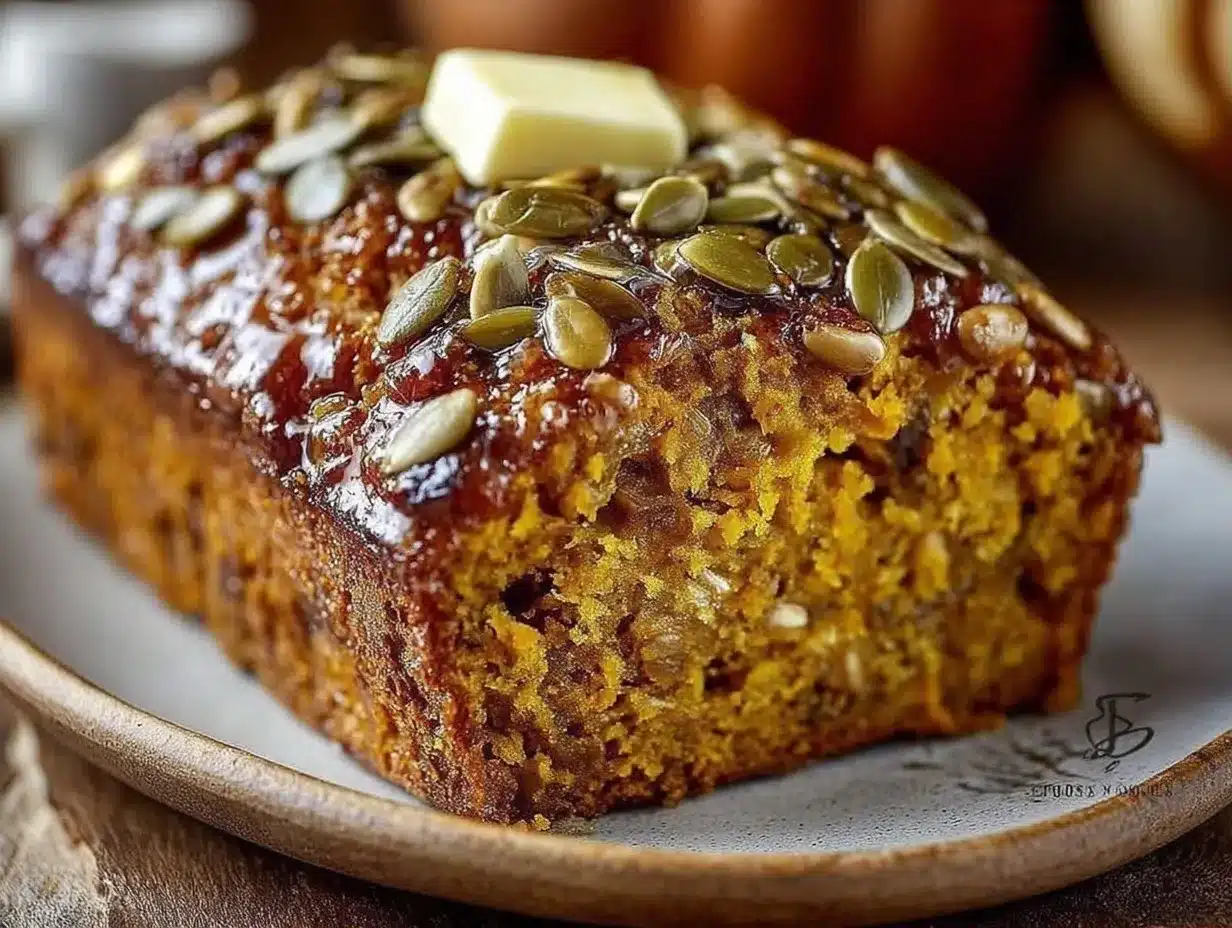 Einfaches Erntedankfest Kürbisbrot mit Kernen: 5 Zutaten 4 einfaches Erntedankfest Kürbisbrot mit Kernen preparation steps