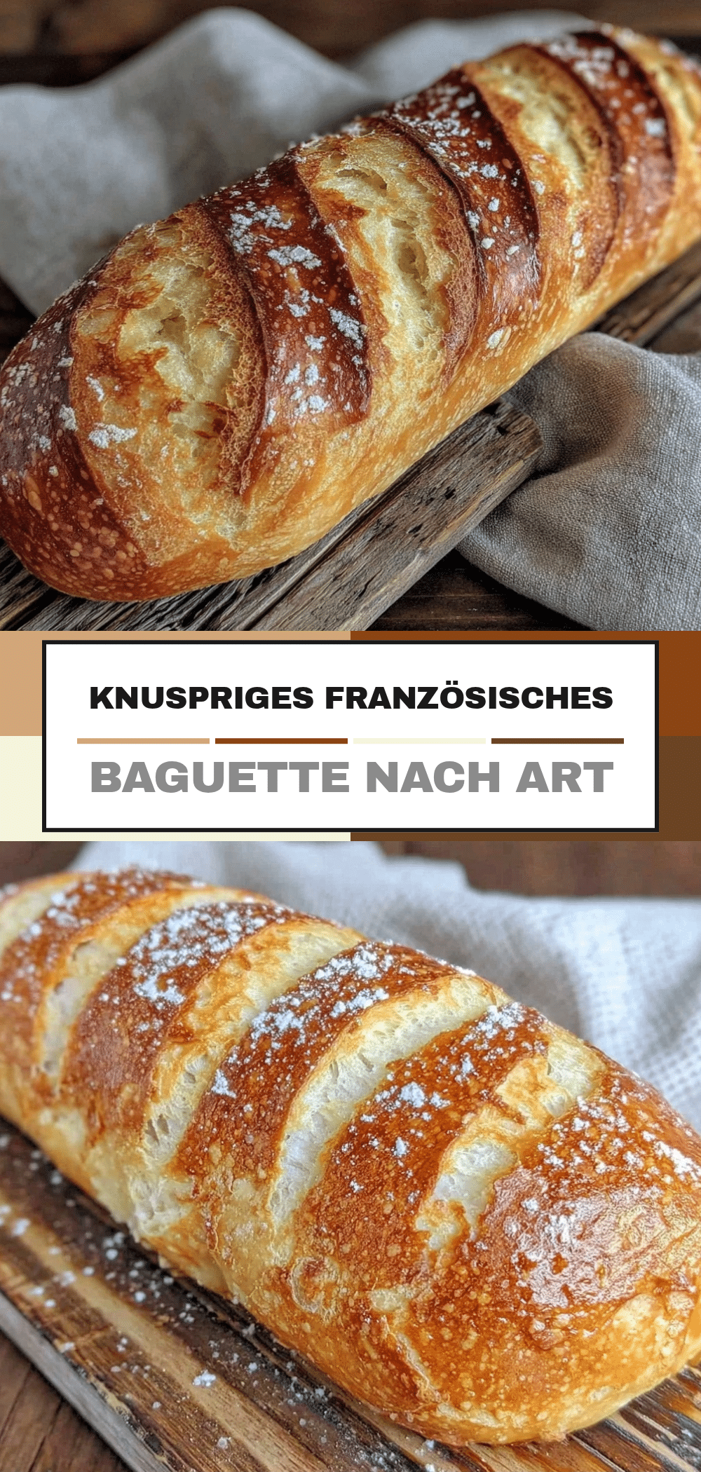Einfaches Französisches Baguette: 3 Zutaten, kein Fehler 5 einfaches französisches baguette recipe