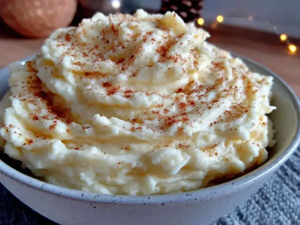 einfaches Kartoffelpüree mit Muskat - featured image