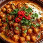 einfaches Kürbis-Curry mit Kichererbsen - featured image