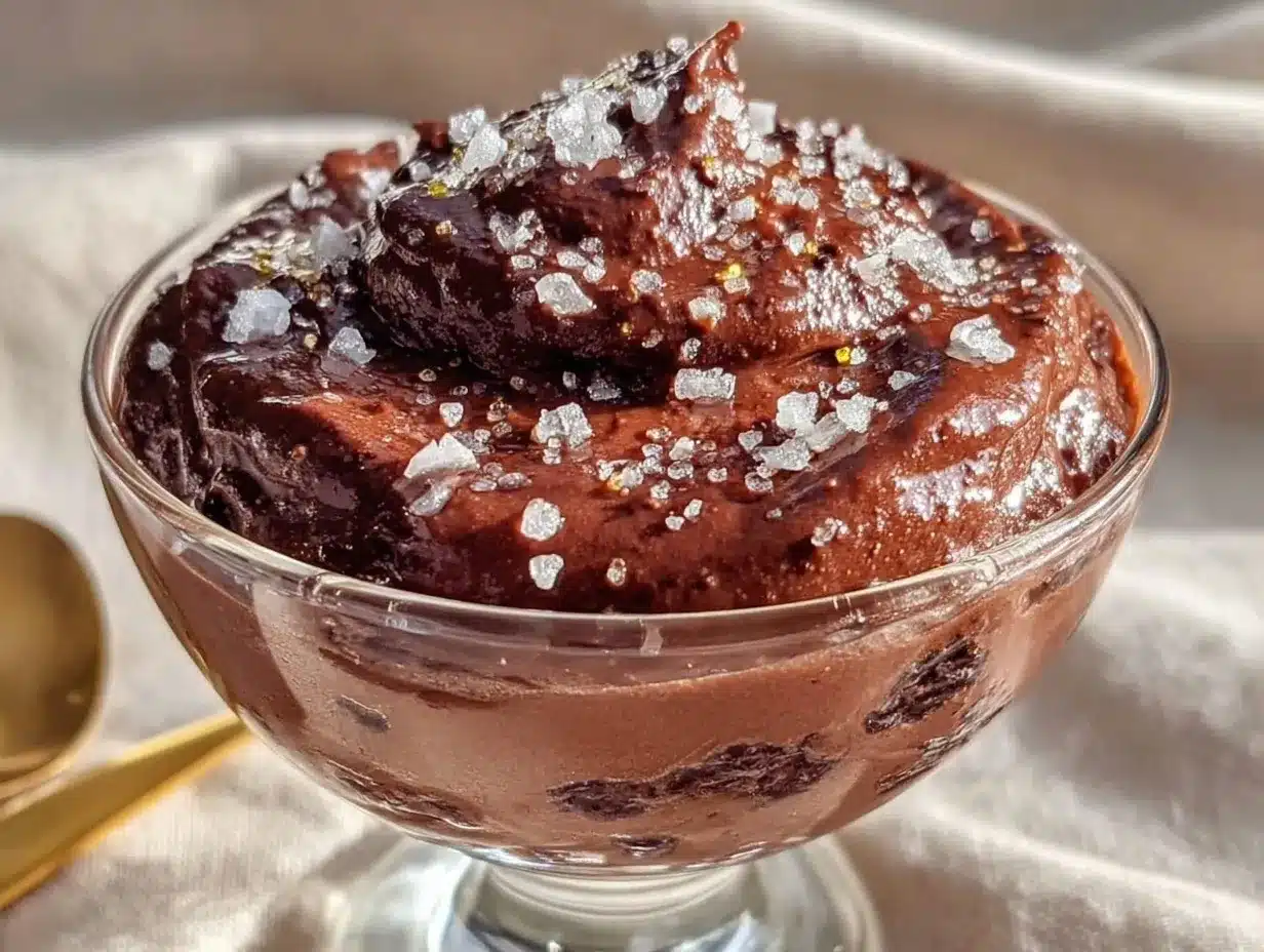 Schokoladen-Mousse: Das einfachste Rezept 4 Einfaches Schokoladen-Mousse preparation steps