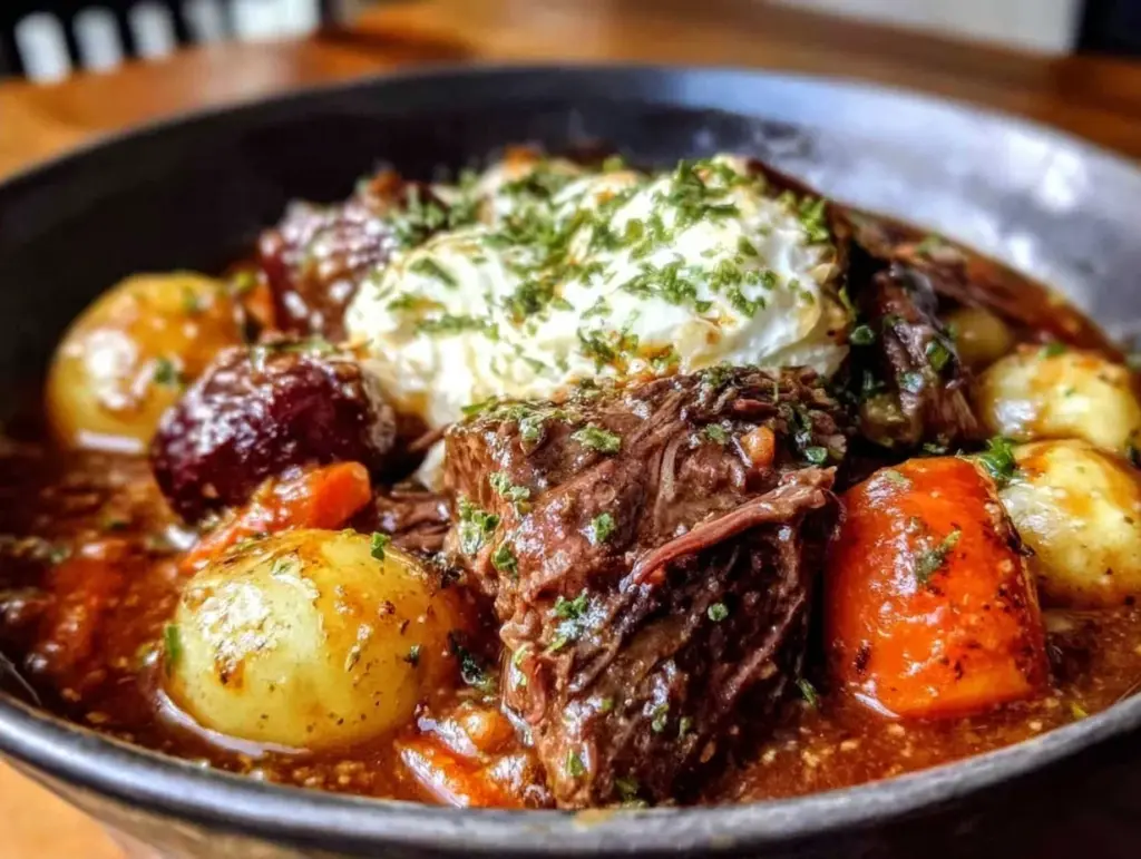 Einfaches Slow Cooker Rindergulasch - featured image