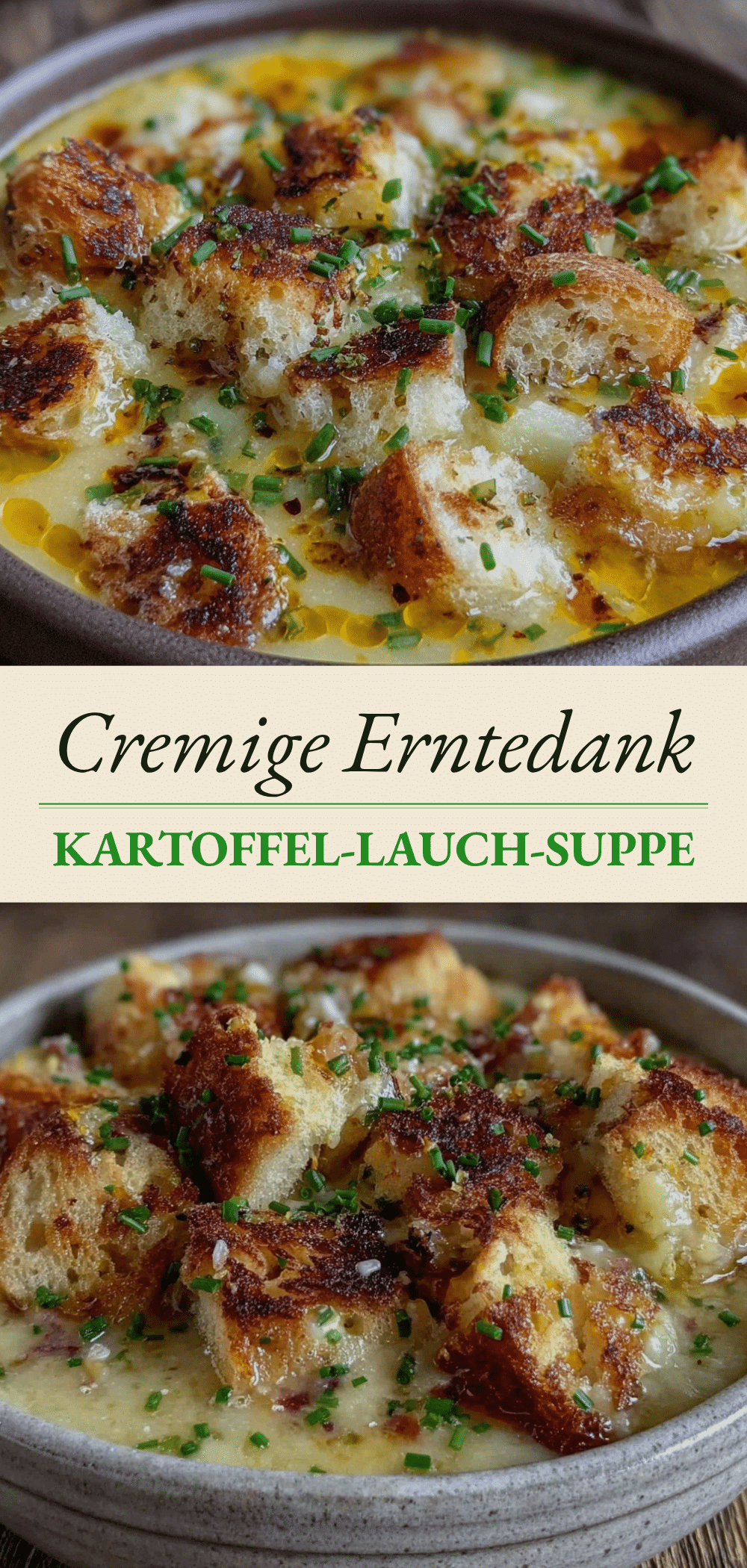 Einfache Erntedank Kartoffel-Lauch-Suppe: 5 Zutaten, kein Stress 5 Erntedank Kartoffel-Lauch-Suppe recipe