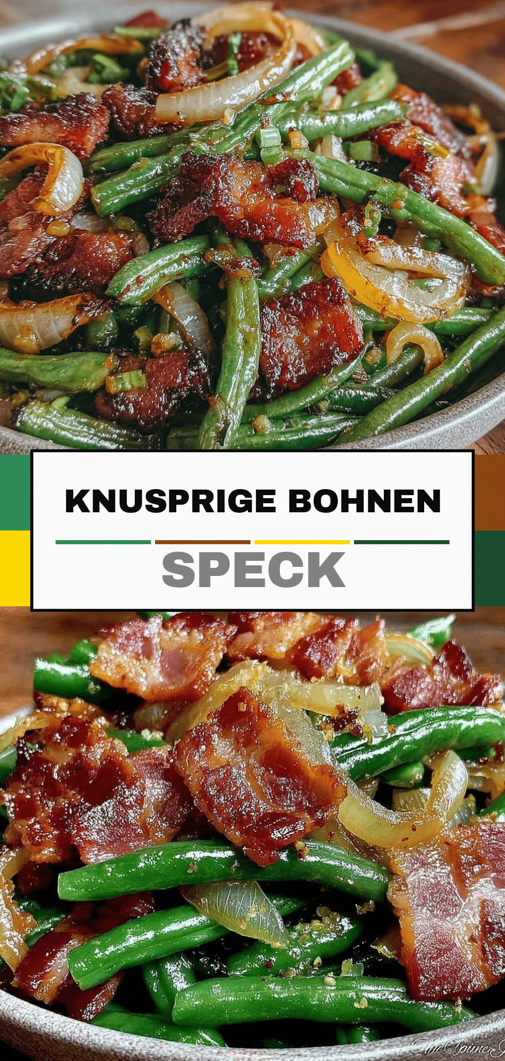 Grüne Bohnen mit Speck: So einfach geht’s 5 Grüne Bohnen mit Speck recipe