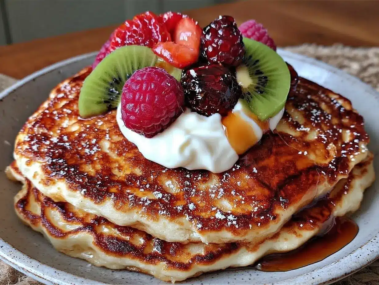 Einfache High-Protein Quark-Pfannkuchen: 5-Ingredient Low-Carb Frühstück 4 High-Protein Quark-Pfannkuchen preparation steps