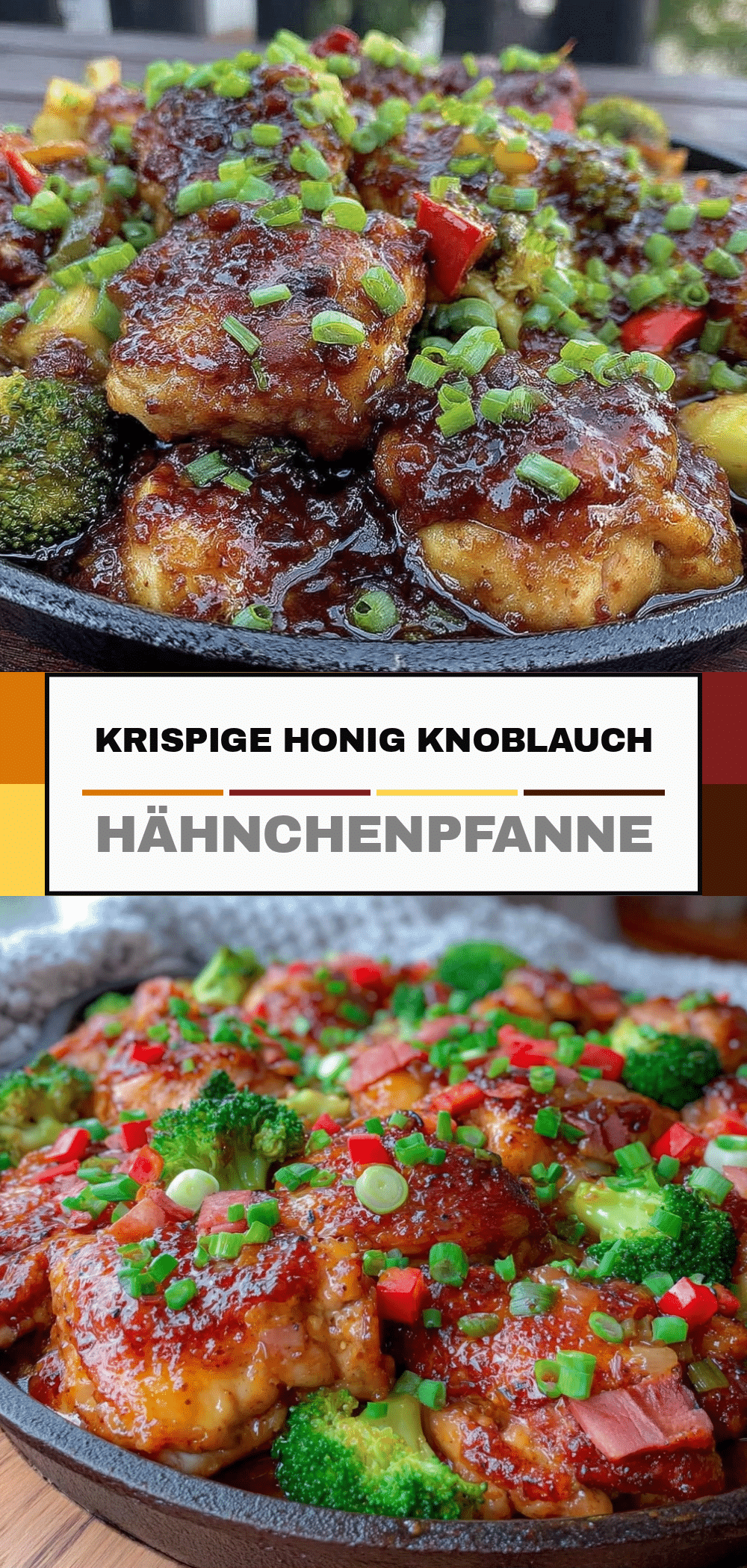 Honig Knoblauch Hähnchenpfanne: Einfachstes Abendessen 5 Honig Knoblauch Hähnchenpfanne recipe