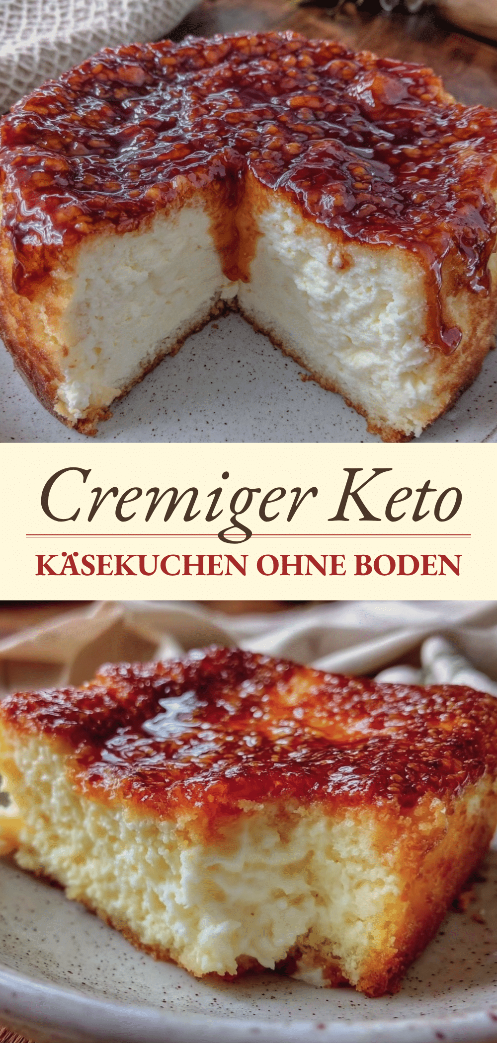 Keto Käsekuchen ohne Boden: Einfach & Cremig 5 Keto Käsekuchen ohne Boden recipe