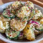 Klassischer Kartoffelsalat mit Gurken - featured image