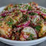 Knackiger Radi-Salat mit Essig und Öl - featured image
