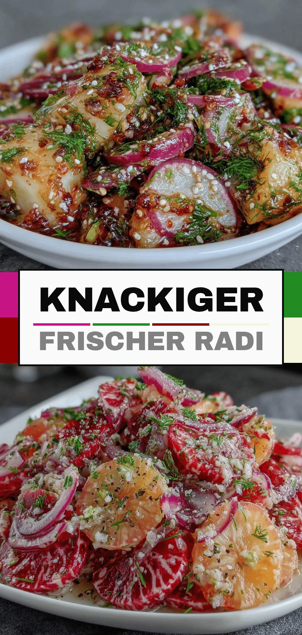 Knackiger Radi-Salat: Der einfachste & frischeste Dressing-Essig-Öl-Klassiker 5 Knackiger Radi-Salat mit Essig und Öl recipe