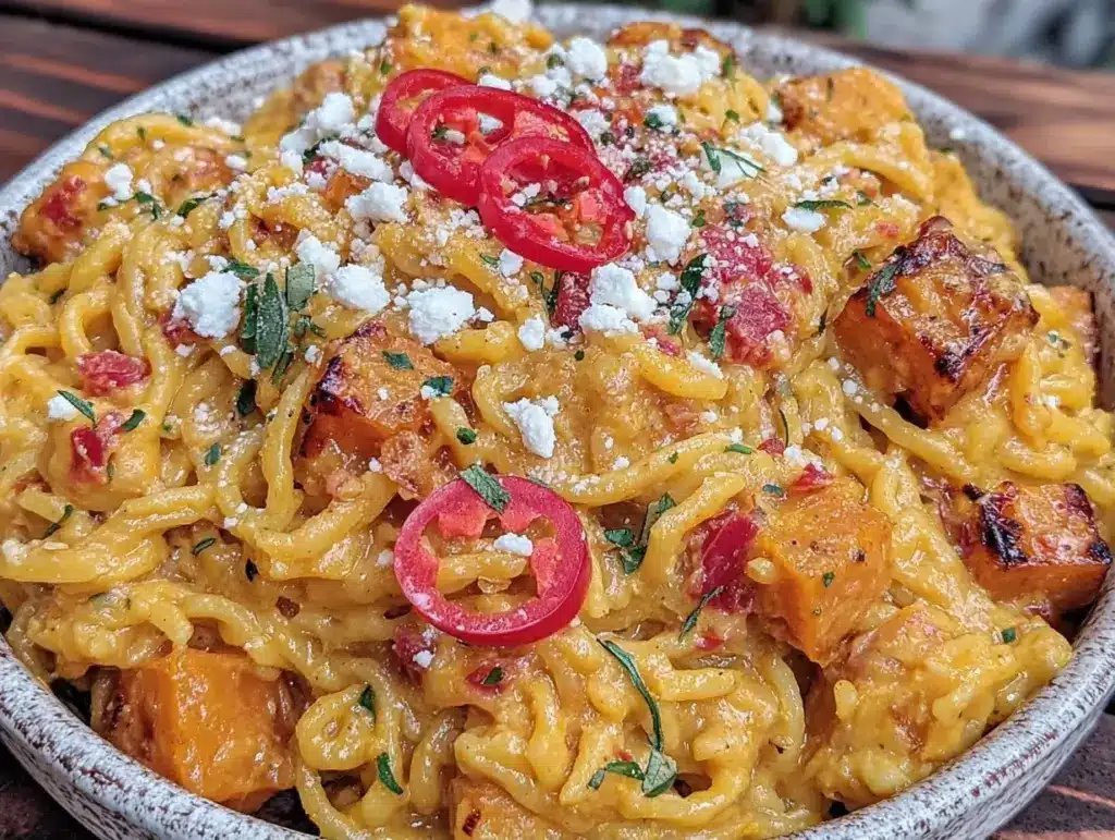Kürbis-Feta-Pasta - featured image