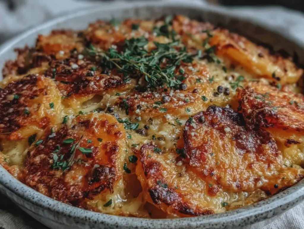 Kürbis-Kartoffel-Gratin - featured image