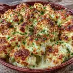 Low-Carb Blumenkohl-Käsegratin - featured image
