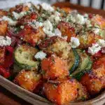 Ofengemüse mit Hokkaido Kürbis und Feta - featured image