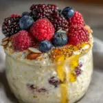 Overnight Oats mit Beeren - featured image