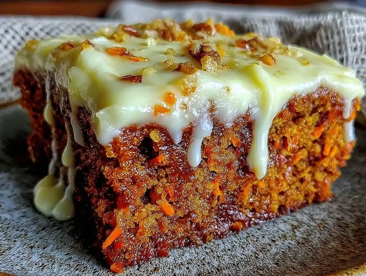 Saftiger Möhrenkuchen mit Frischäse: Der einfachste Kuchen 4 saftiger Möhrenkuchen mit Frischkäse preparation steps