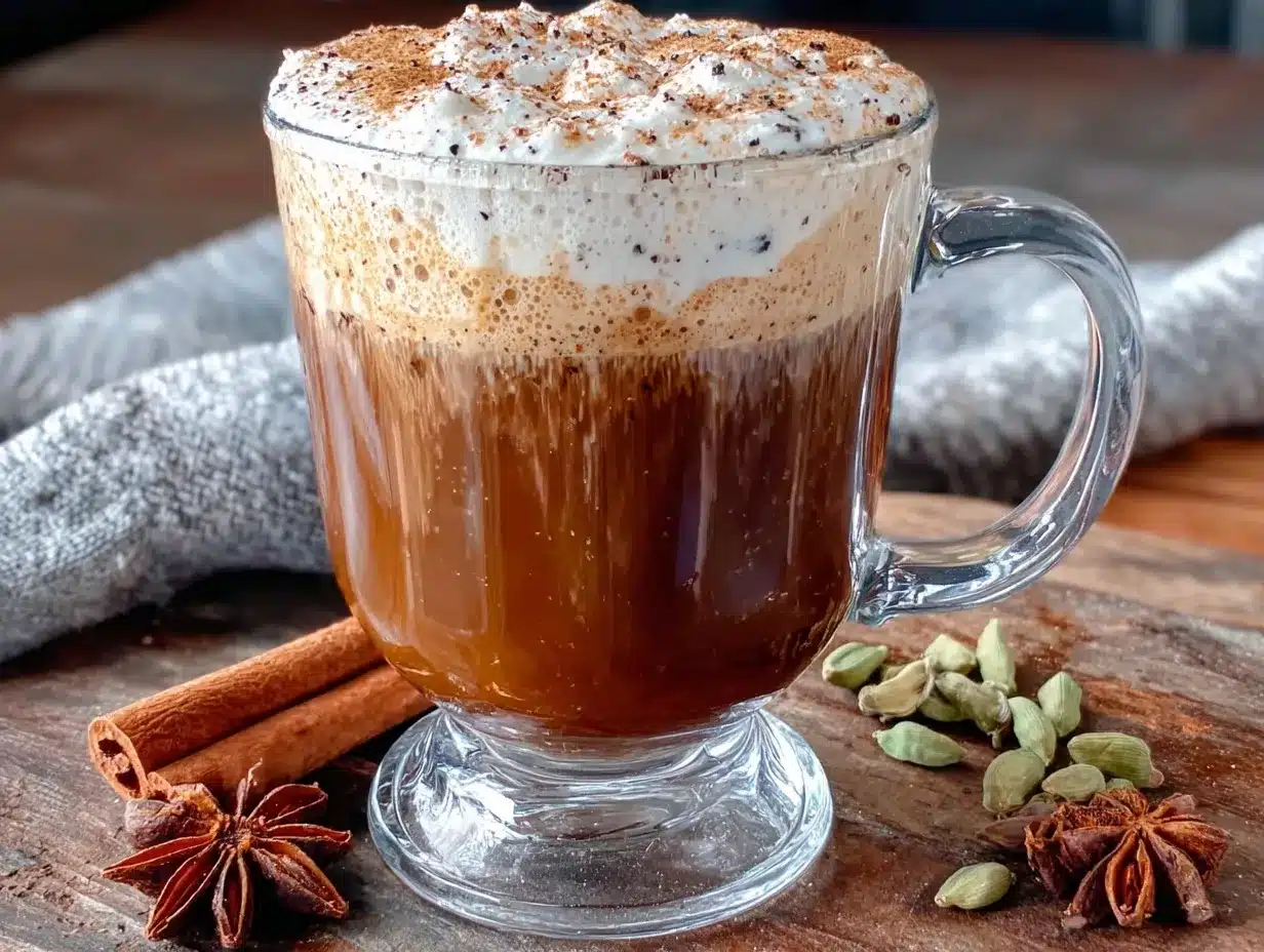 Einfacher Selbstgemachter Chai Latte: 5 Zutaten für Perfektion 4 Selbstgemachter Chai Latte preparation steps