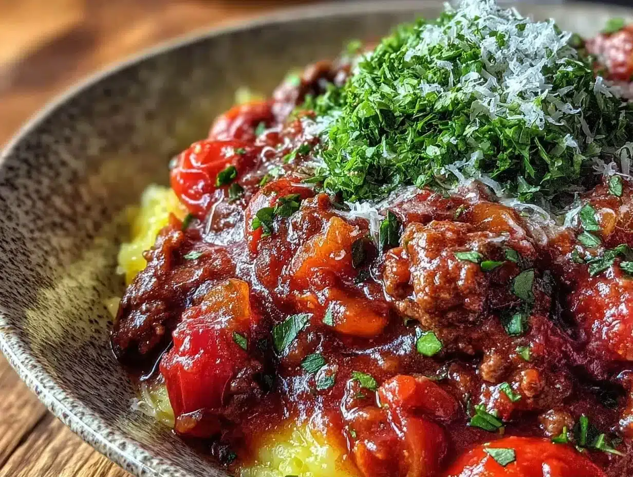 Perfekte Thermomix Bolognese: Einfach, cremig & unvergesslich 4 Thermomix Bolognese preparation steps
