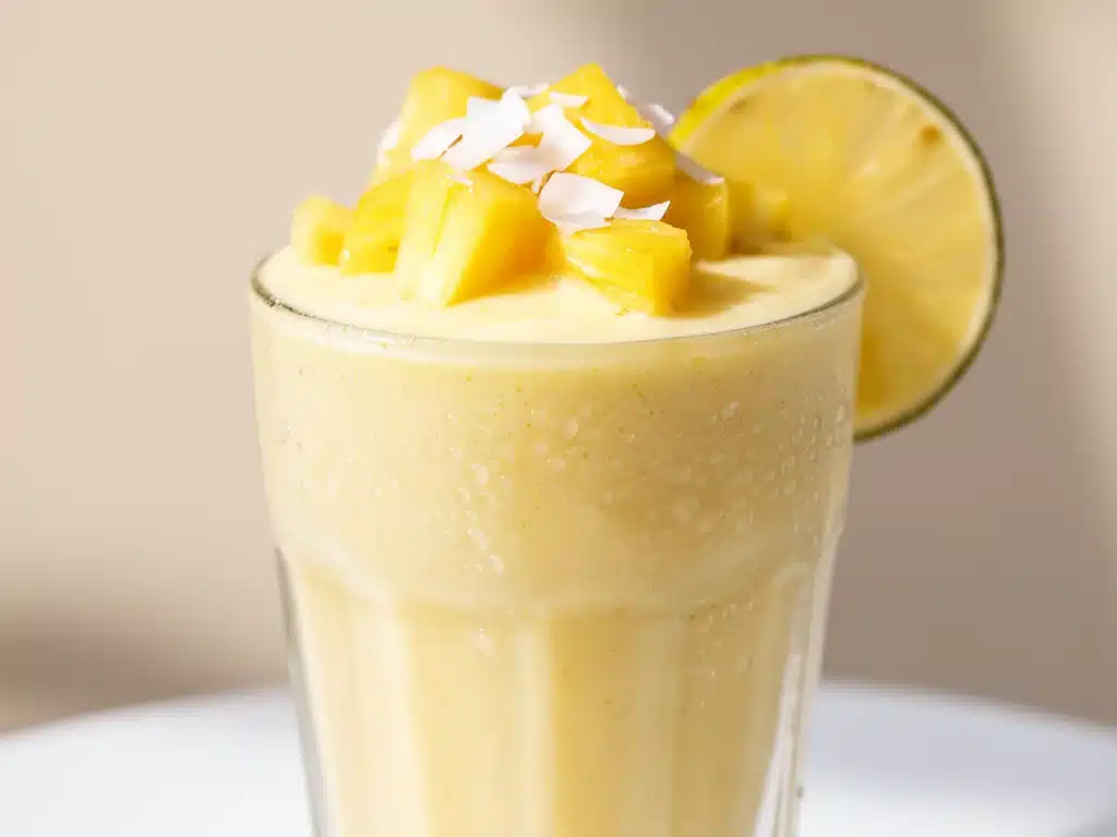 Ananas-Kokos Smoothie - featured image