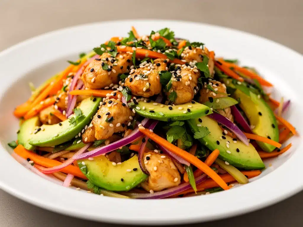 Avocado Hähnchen Wraps - featured image