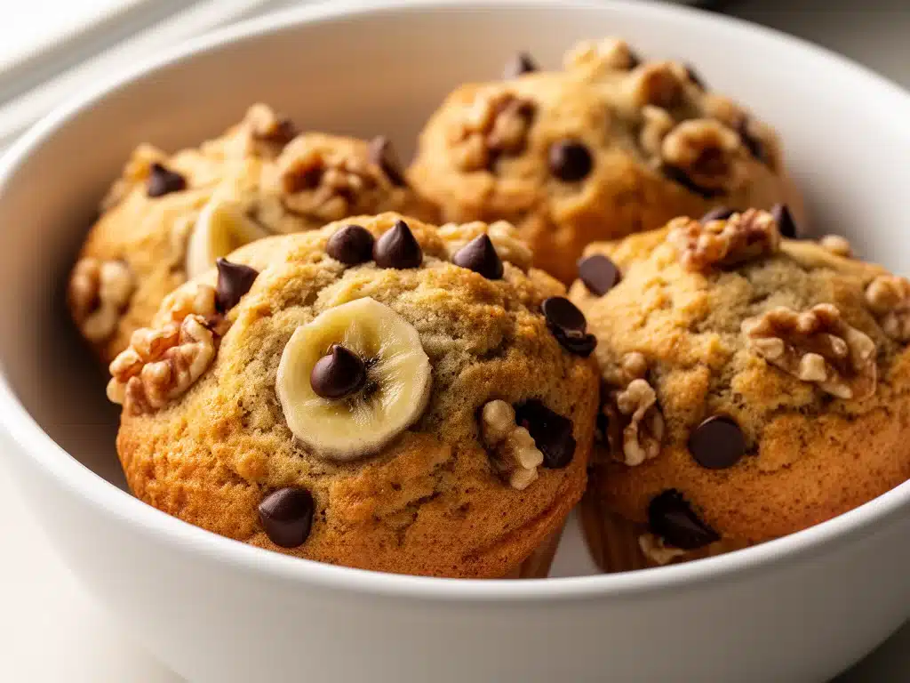 Bananen-Nuss Muffins - featured image