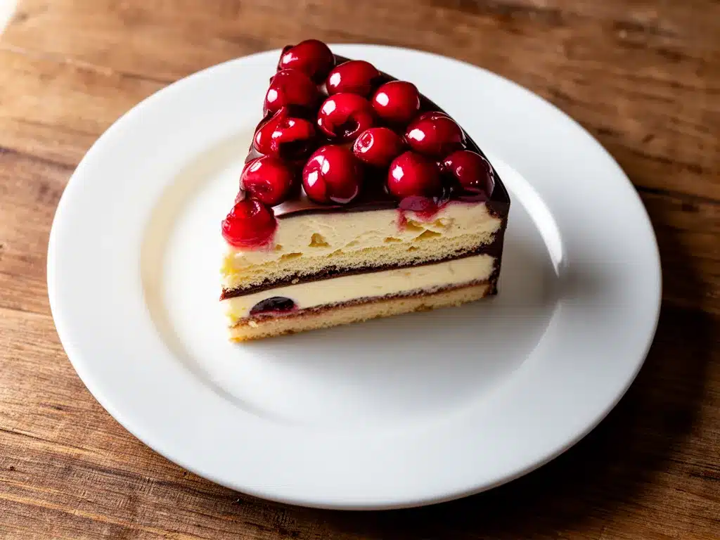 Bayerische Creme-Torte mit Kirschen: Bestes Oktoberfest Dessert 4 Bayerische Creme-Torte mit Kirschen preparation steps