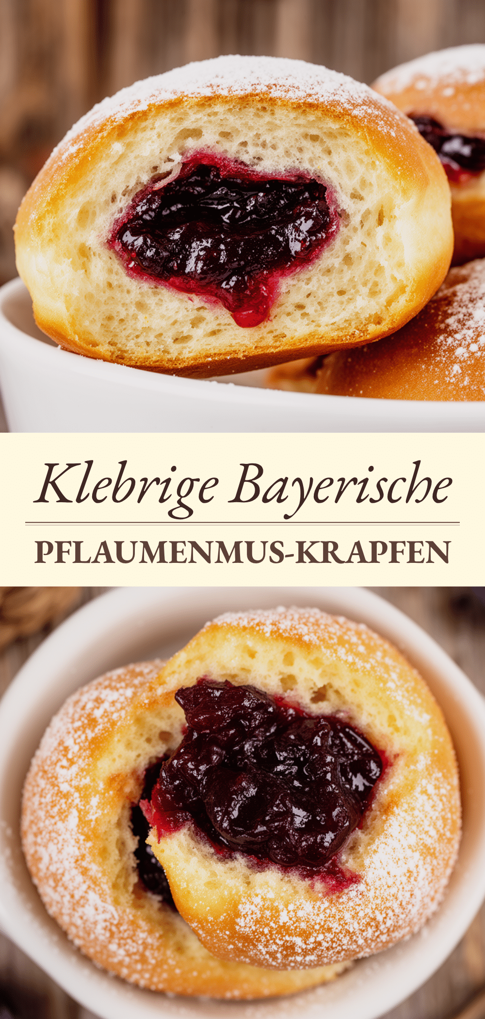 Bayerische Pflaumenmus-Krapfen: Bestes Oktoberfest-Rezept 5 Bayerische Pflaumenmus-Krapfen recipe
