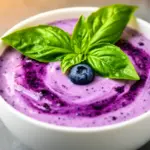 Blaubeer-Basilikum Smoothie - featured image