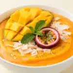 Cremige Mango Maracuja Smoothie Bowl - featured image